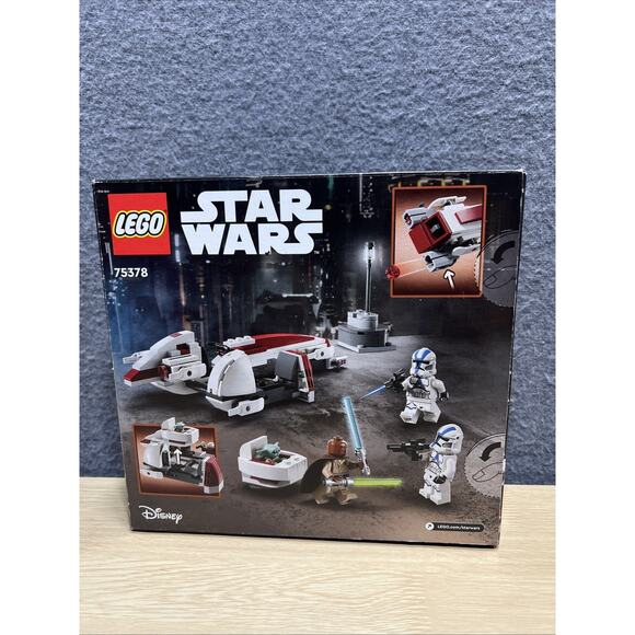 LEGO Star Wars: Barc Speeder Escape 221 Pieces New In Box (75378) - Picture 2 of 6